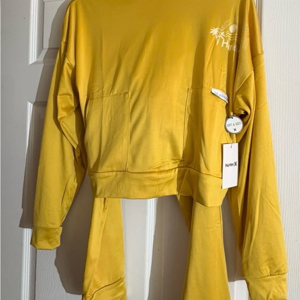 Hurley Yellow Women's Sweatshirt